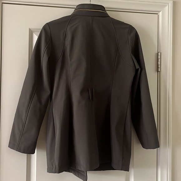 Michael Kors Water Resistant Belted Utility Jacket Grey - Picture 3 of 10